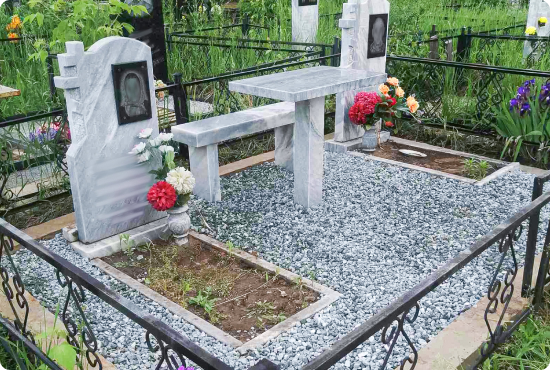 Благоустройство могил 1
